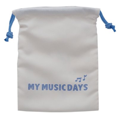 画像2: 巾着　MY MUSIC DAYS　◇ゆうパケット発送可