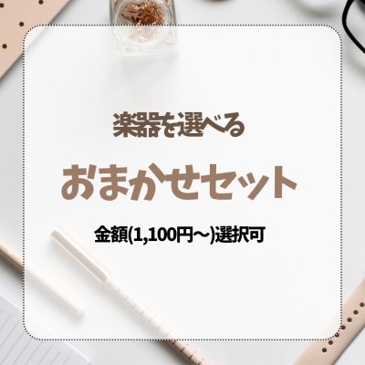 画像1: 楽器を選べるおまかせセット　金額(1,100円〜)選択可　◇ゆうパケット発送可